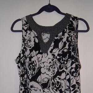 Susan Graver sleeveless blouse
